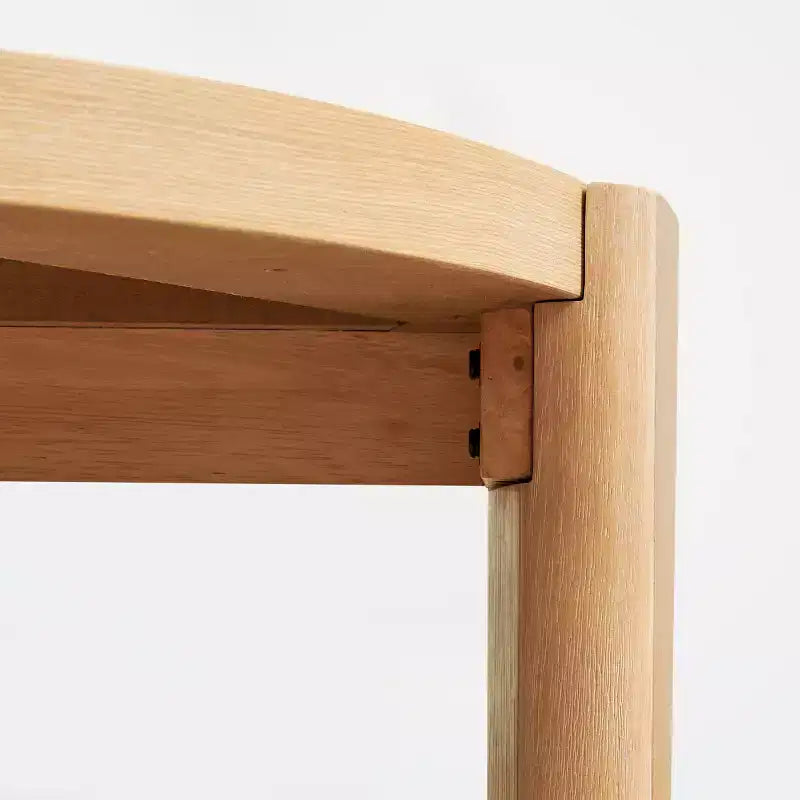 Tavolino Moderno Rotondo, Tavolino da Divano in Legno Massello per Soggiorno e Camera da Letto