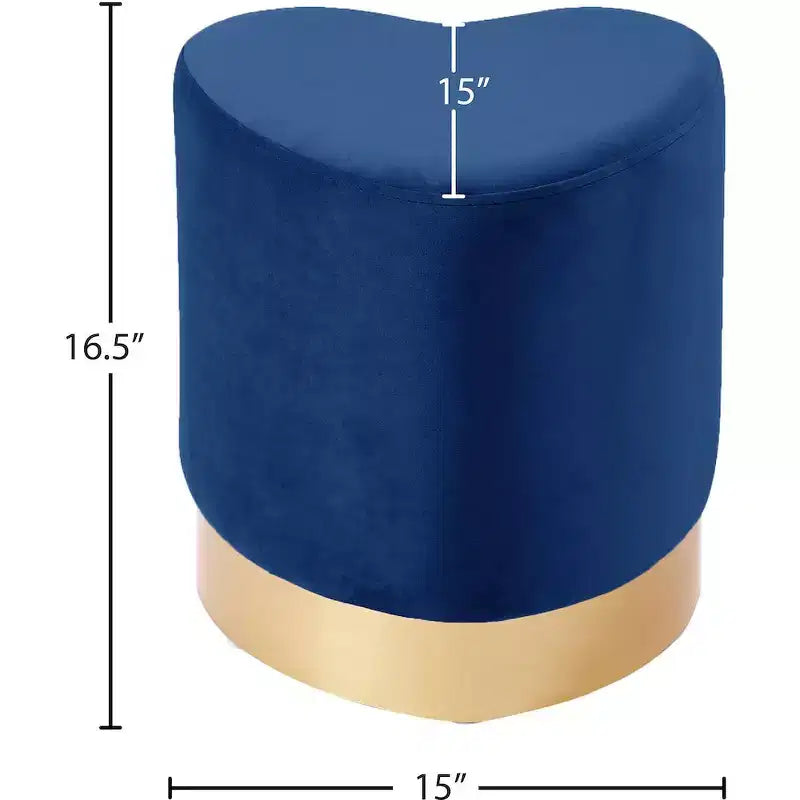 , Pouf/Sgabello in velluto