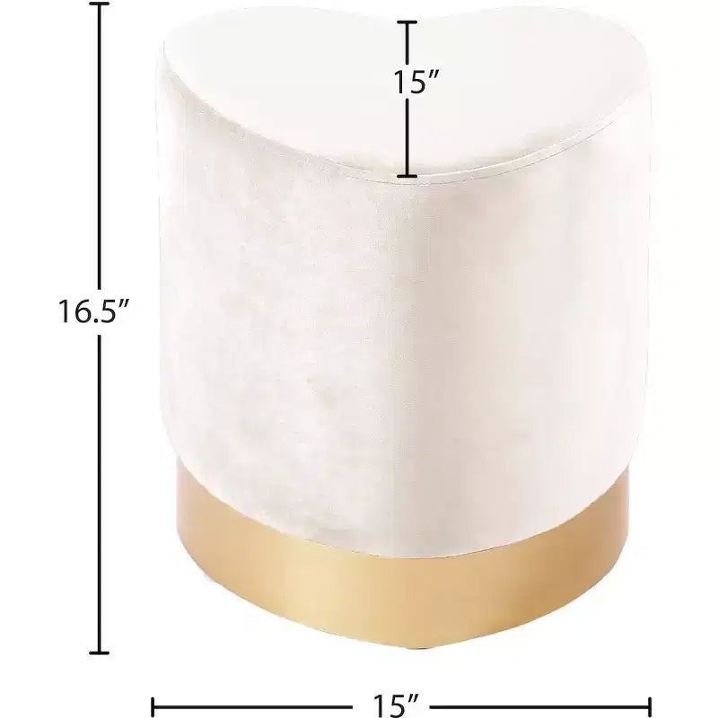 , Pouf/Sgabello in velluto
