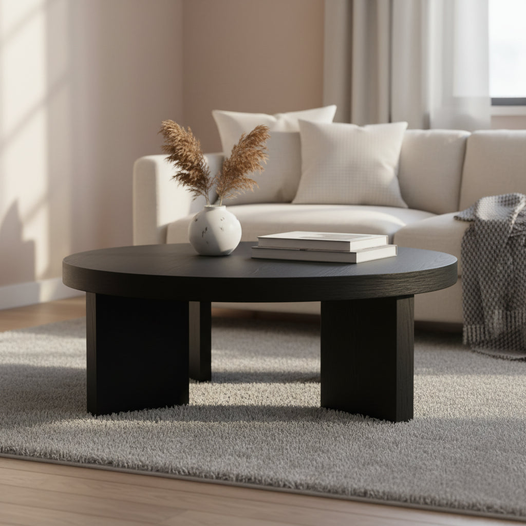 Caminun Round Coffee Table - COF2304 - Safavieh