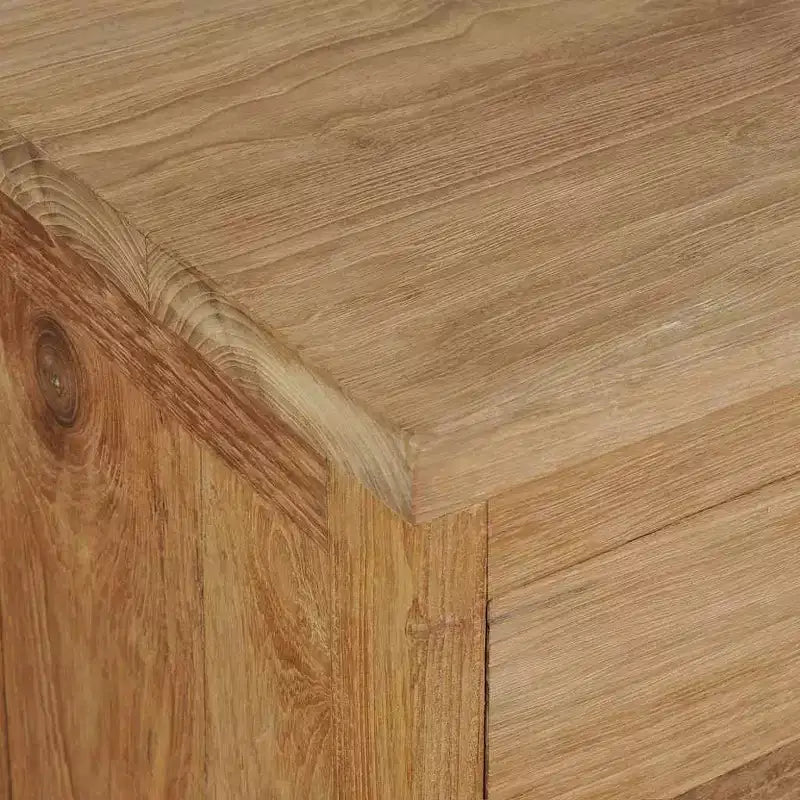 Comodino in teak massiccio 40x30x50 cm