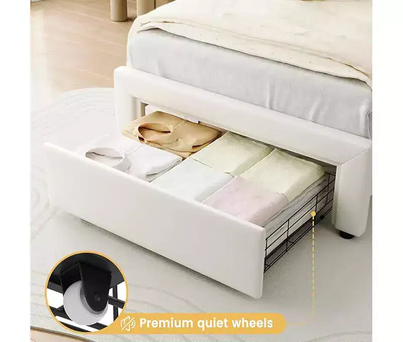 Telaio letto singolo imbottito con testiera regolabile, telaio letto a piattaforma in velluto Princess per bambini/ragazze, supporto con doghe in legno, facile montaggio