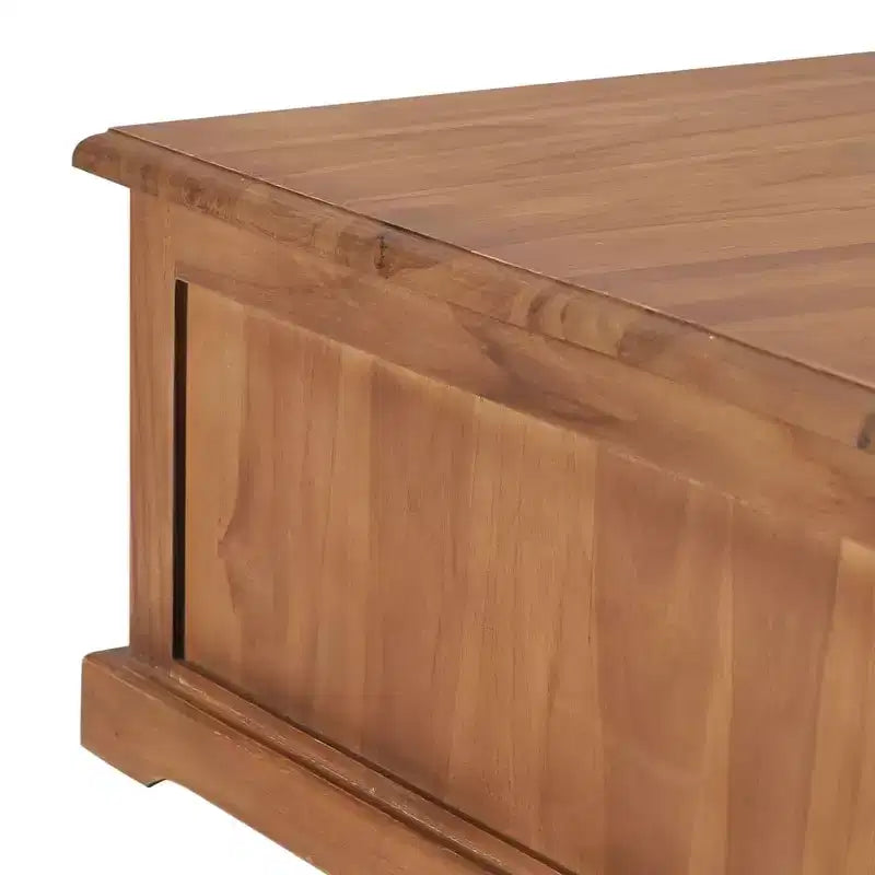 Tavolino da Salotto 26,8x26,7x11,8 cm in Legno Massello di Teak