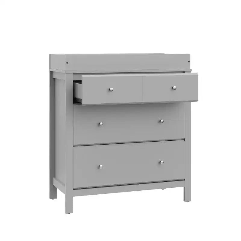 3-Drawer Dresser with Changing Topper