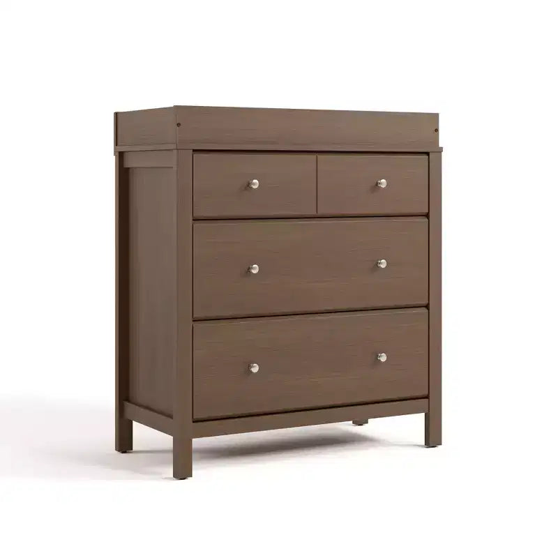 3-Drawer Dresser with Changing Topper